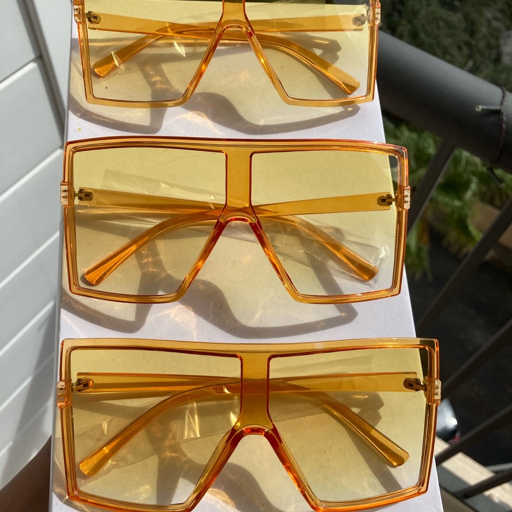 Sunny Yellow Shades Sunglasses